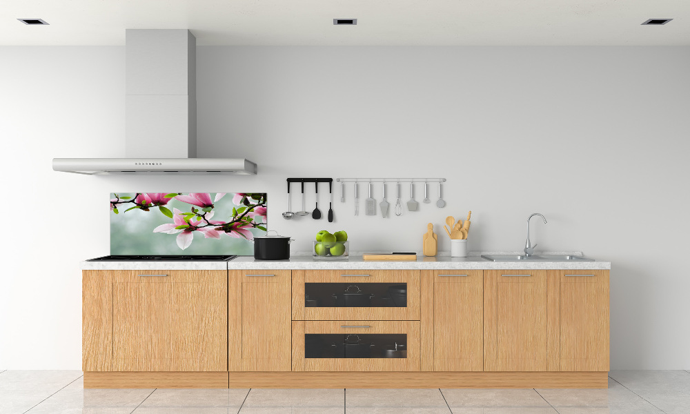 Cooker splashback Magnolia