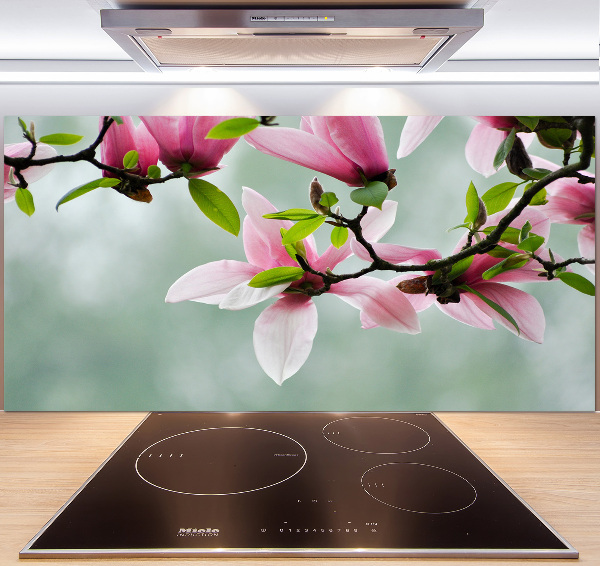 Cooker splashback Magnolia