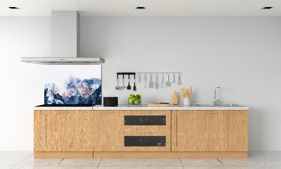 Kitchen splashback Mountain range