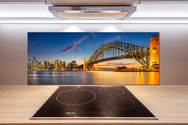 Glass splashback Panorama Sydney