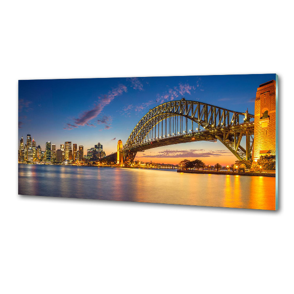 Glass splashback Panorama Sydney