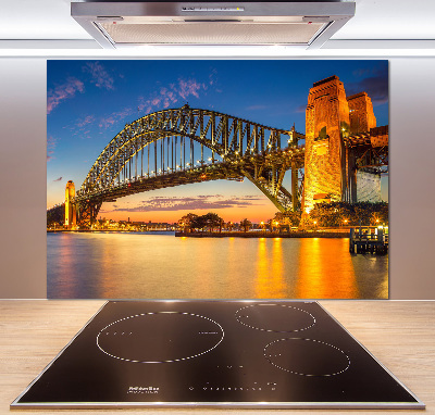 Glass splashback Panorama Sydney