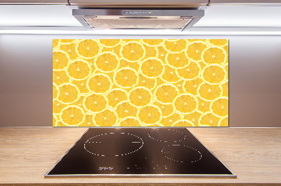 Cooker splashback Lemon slices