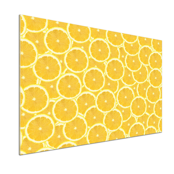 Cooker splashback Lemon slices