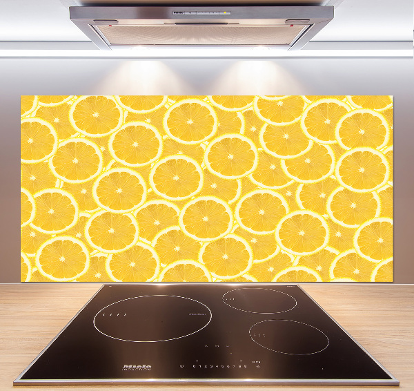 Cooker splashback Lemon slices