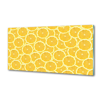 Cooker splashback Lemon slices