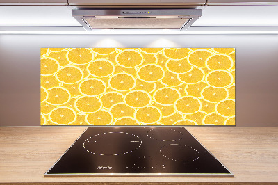 Cooker splashback Lemon slices