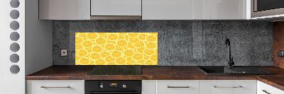 Cooker splashback Lemon slices