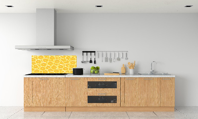 Cooker splashback Lemon slices