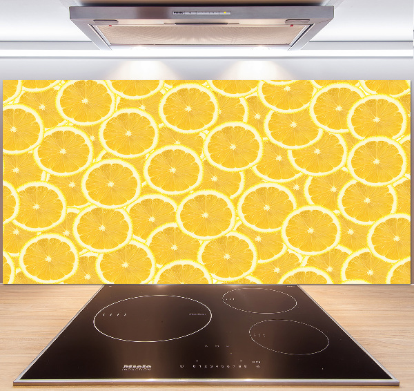 Cooker splashback Lemon slices