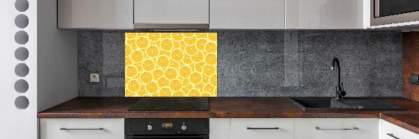 Cooker splashback Lemon slices