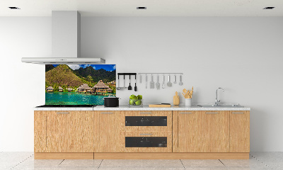 Kitchen splashback Bungalowy by the water