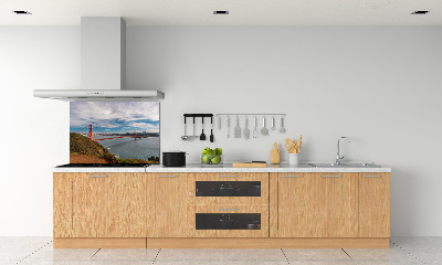 Cooker splashback San Francisco bridge