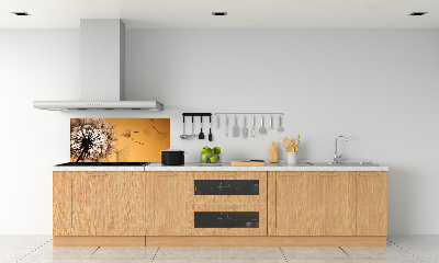 Cooker splashback Dandelion