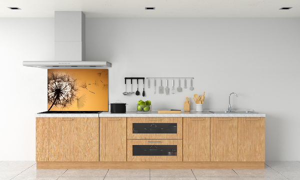 Cooker splashback Dandelion