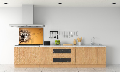 Cooker splashback Dandelion