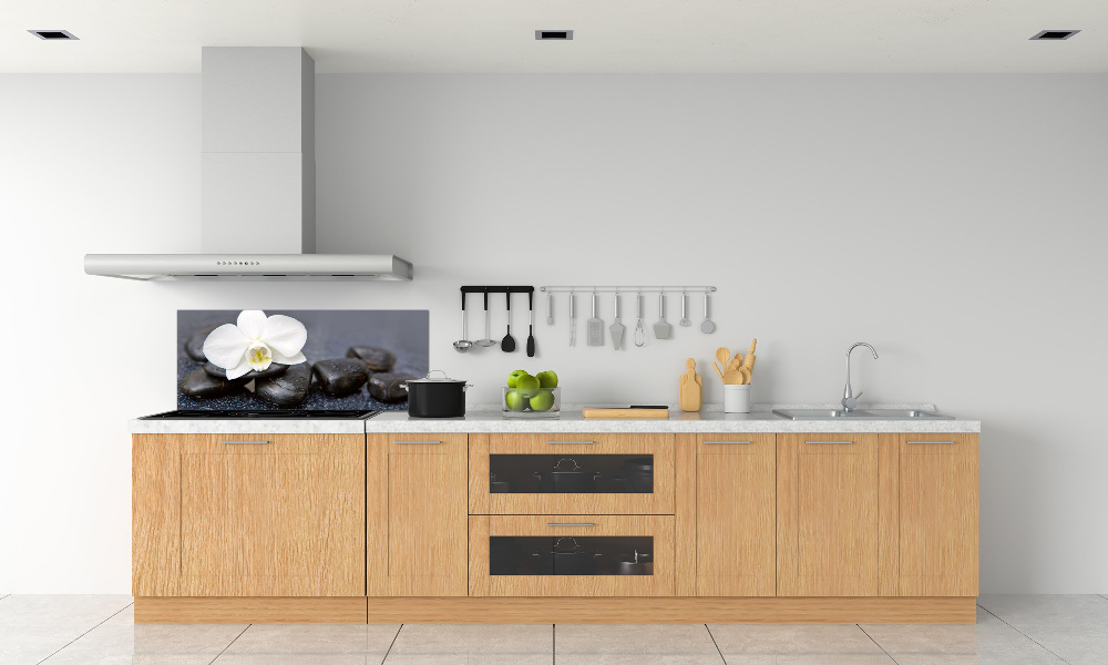 Cooker splashback Orchid