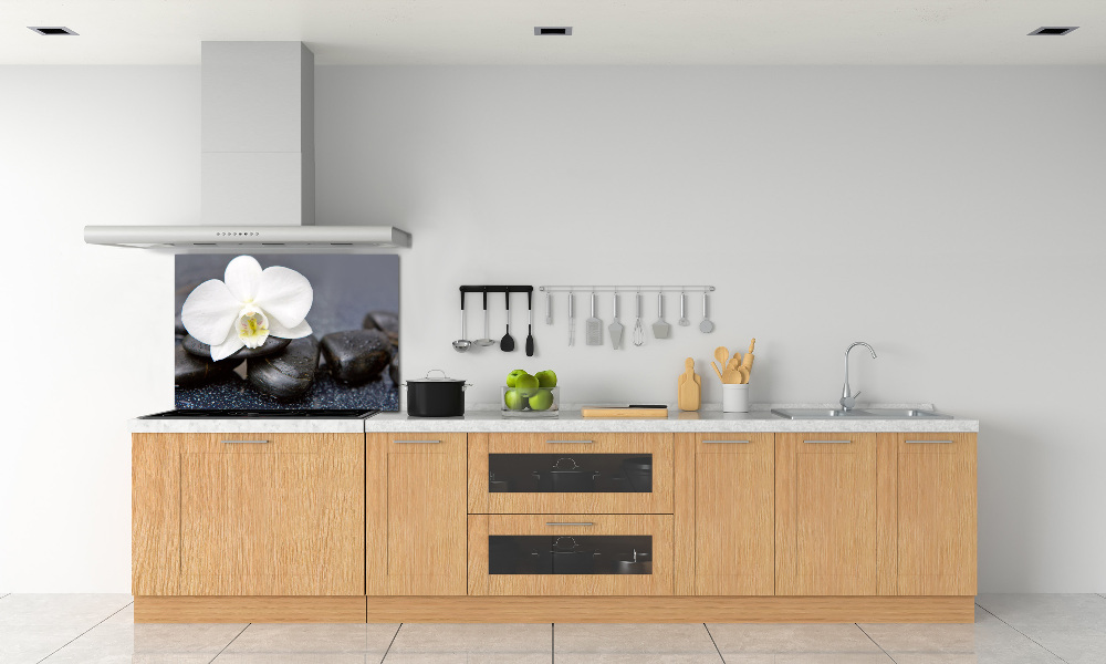 Cooker splashback Orchid