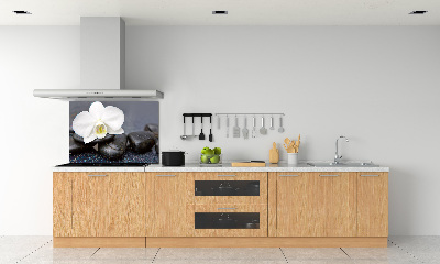 Cooker splashback Orchid