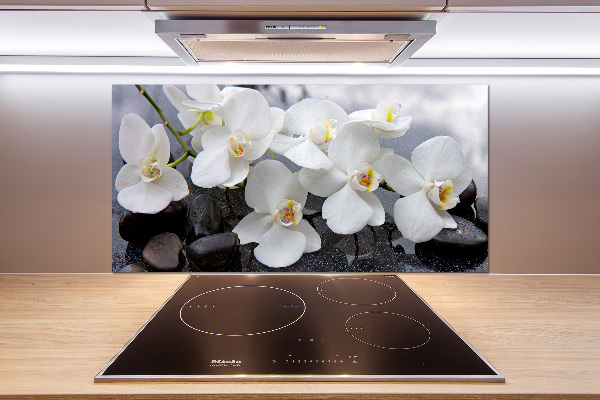 Kitchen splashback Orchid