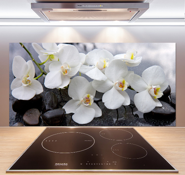 Kitchen splashback Orchid