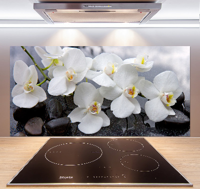 Kitchen splashback Orchid