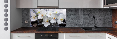 Kitchen splashback Orchid