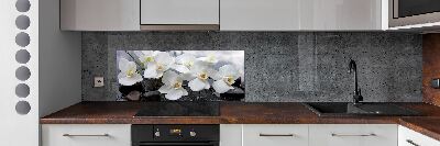 Kitchen splashback Orchid