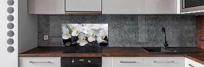 Kitchen splashback Orchid