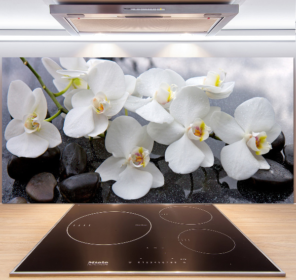 Kitchen splashback Orchid