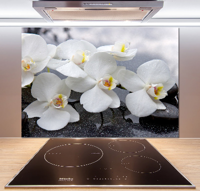 Kitchen splashback Orchid