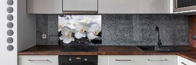 Kitchen splashback Orchid