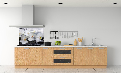 Kitchen splashback Orchid