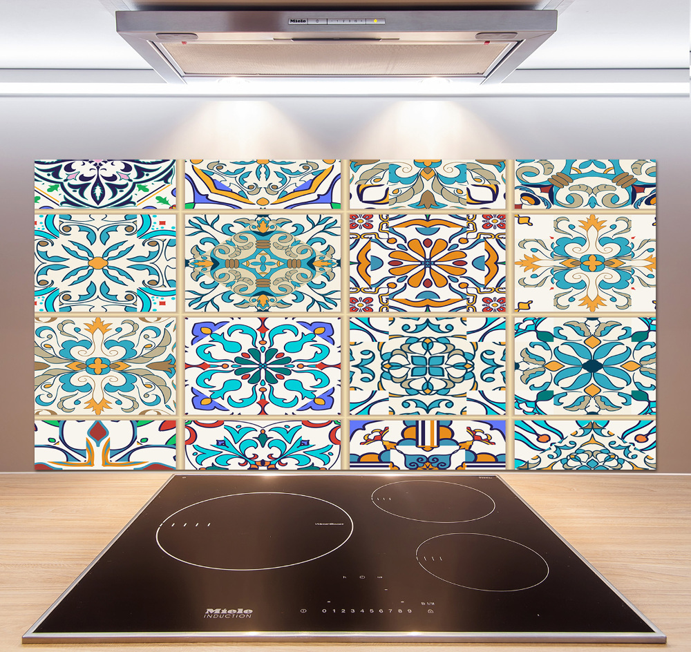 Cooker splashback Ceramic tiles