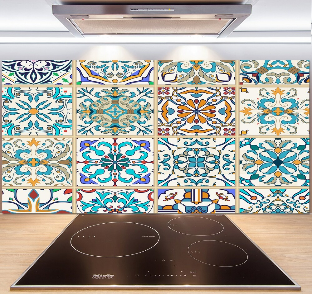 Cooker splashback Ceramic tiles