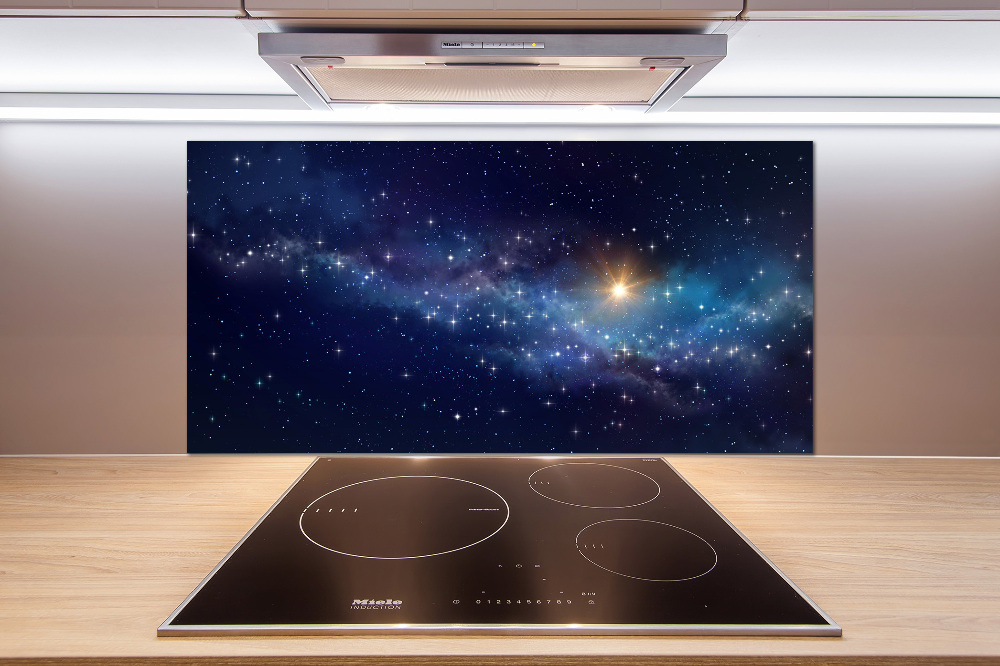 Kitchen splashback Galaxy