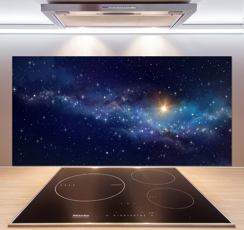 Kitchen splashback Galaxy