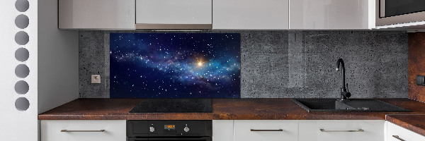 Kitchen splashback Galaxy