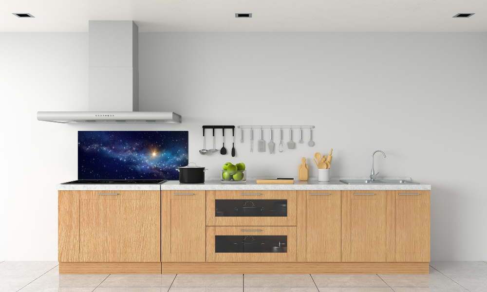 Kitchen splashback Galaxy