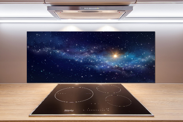 Kitchen splashback Galaxy