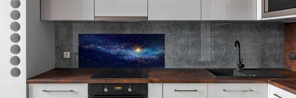 Kitchen splashback Galaxy