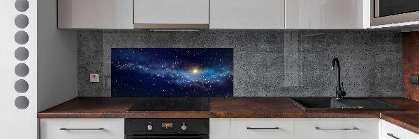 Kitchen splashback Galaxy