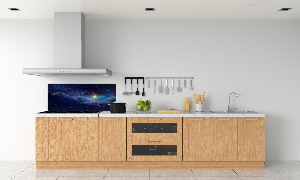 Kitchen splashback Galaxy