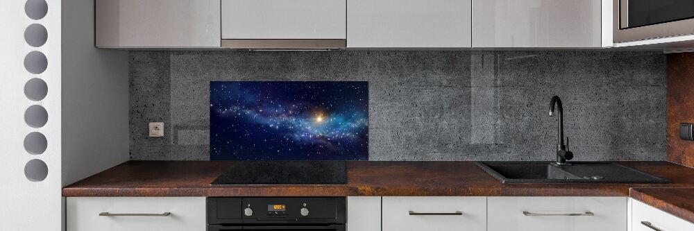 Kitchen splashback Galaxy