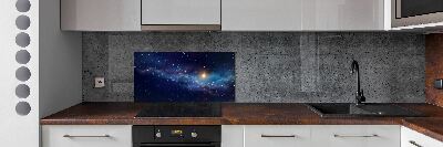 Kitchen splashback Galaxy