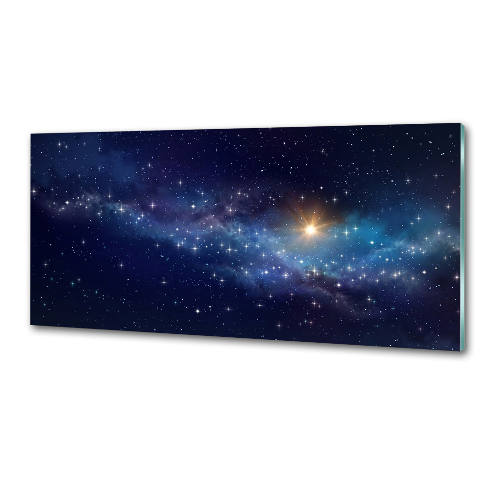 Kitchen splashback Galaxy