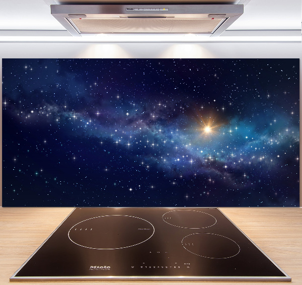 Kitchen splashback Galaxy