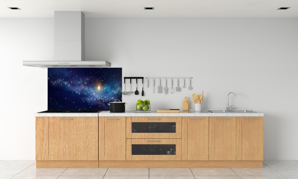 Kitchen splashback Galaxy