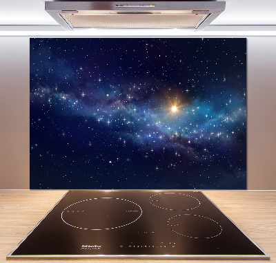 Kitchen splashback Galaxy