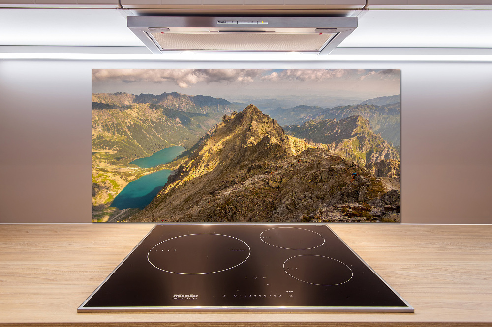 Cooker splashback Morskie Oko Tatry